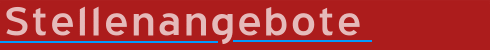 Ihr Job bei uns!